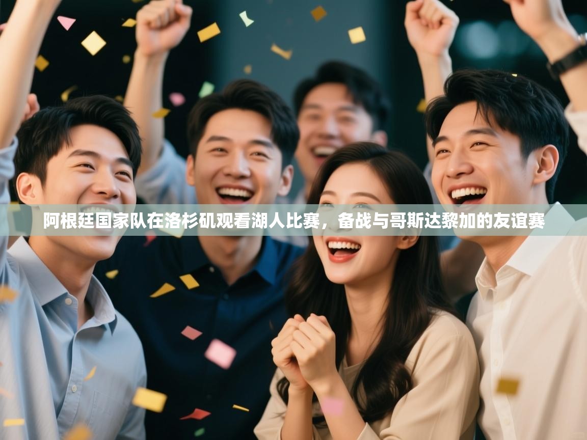 阿根廷国家队在洛杉矶观看湖人比赛,备战与哥斯达黎加的友谊赛 第1张