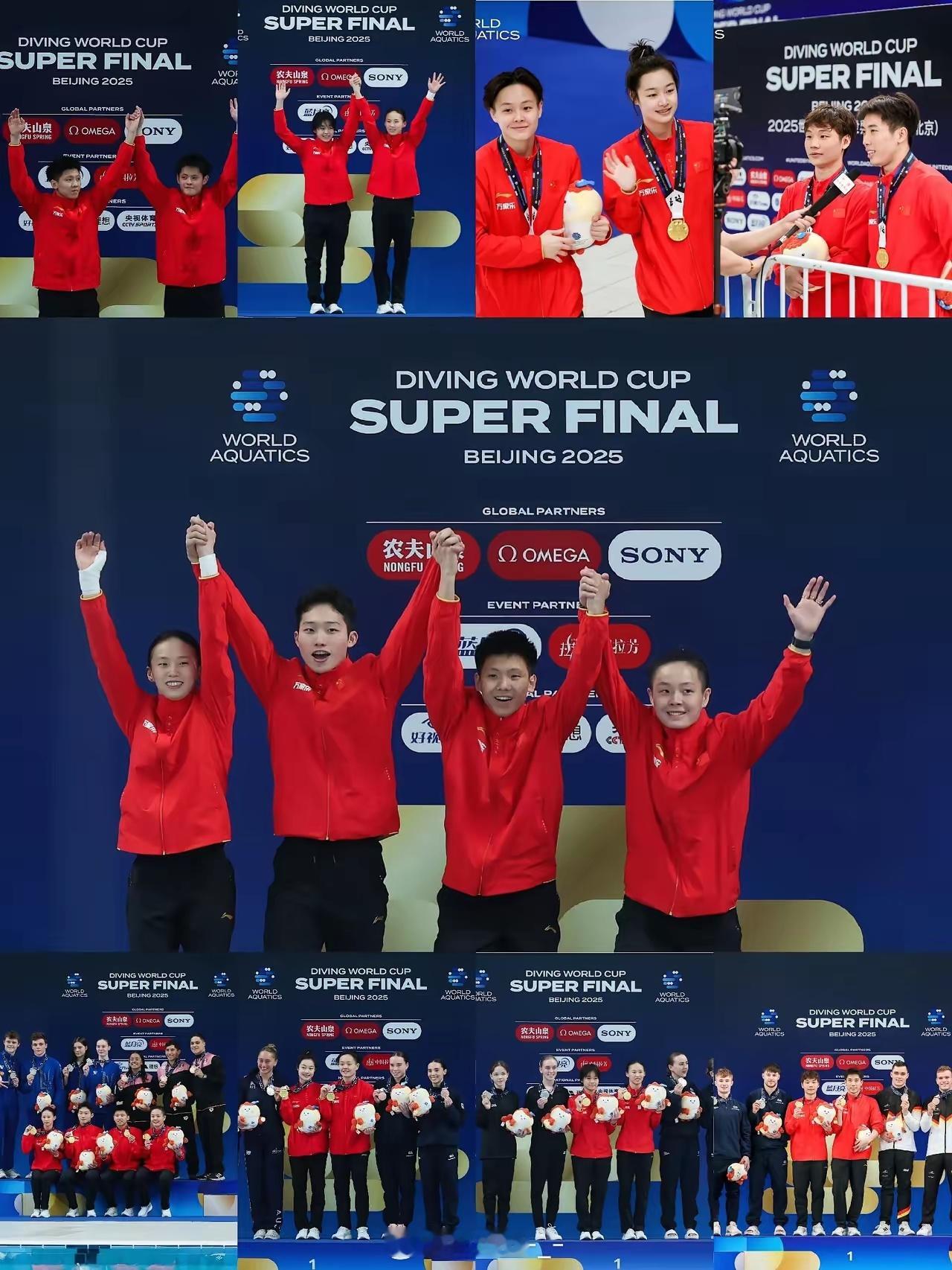 捍卫荣誉！中国跳水队夺得双金