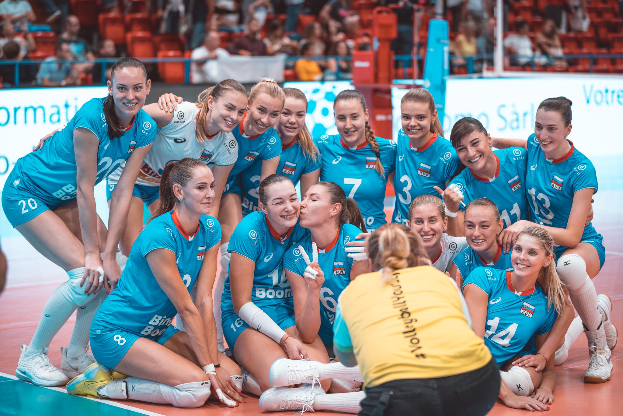 瑞士代表团在排球比赛中逆袭成功